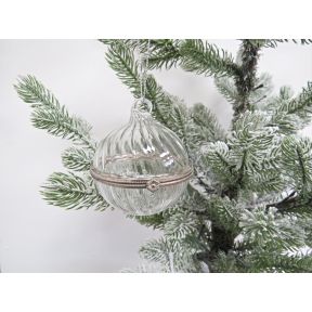 6.9CM GLASS trinket bauble